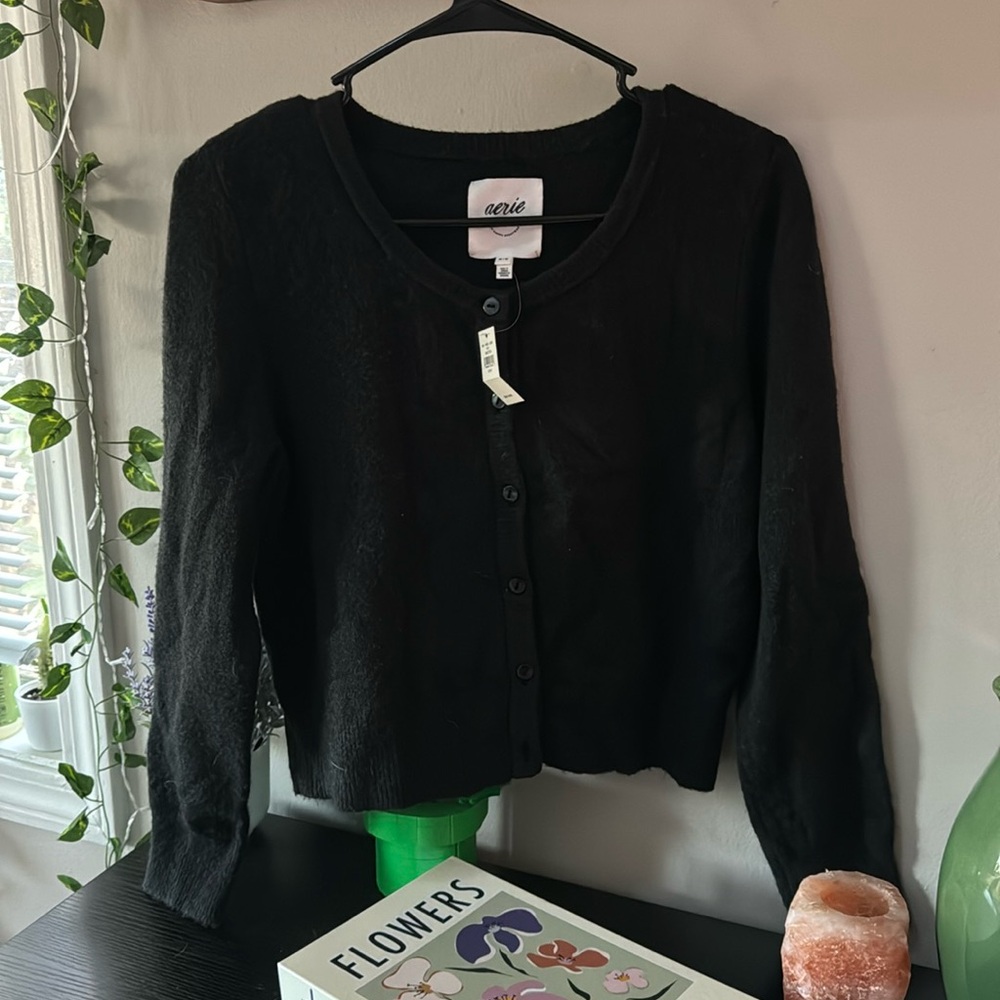 Soft charcoal grey sweater